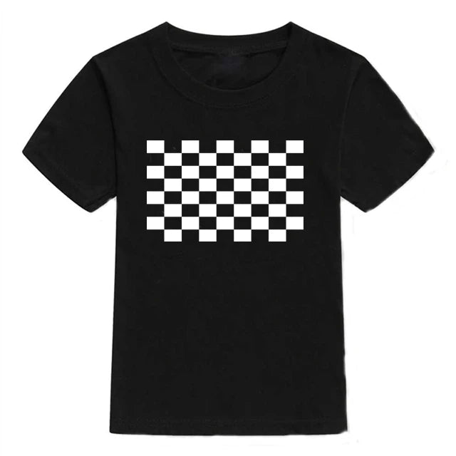 3 Colors Summer Children's T-shirt 100% Cotton Skull Print Boys T Shirt Girl Birthday T-shirt Gift Boy Clothes 2-10 Years 2021