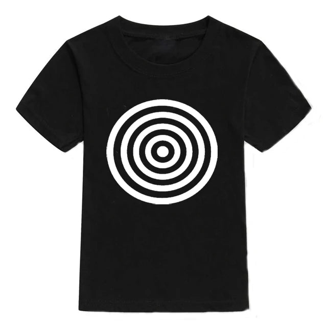 3 Colors Summer Children's T-shirt 100% Cotton Skull Print Boys T Shirt Girl Birthday T-shirt Gift Boy Clothes 2-10 Years 2021