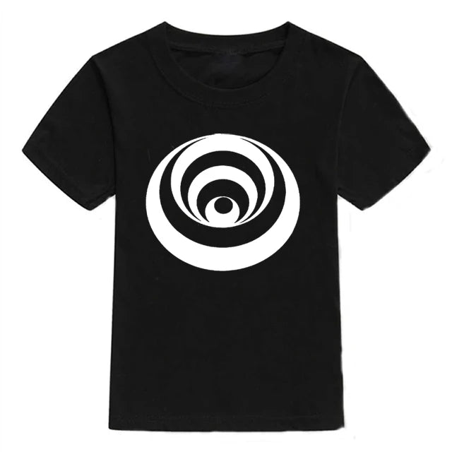 3 Colors Summer Children's T-shirt 100% Cotton Skull Print Boys T Shirt Girl Birthday T-shirt Gift Boy Clothes 2-10 Years 2021