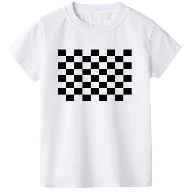 3 Colors Summer Children's T-shirt 100% Cotton Skull Print Boys T Shirt Girl Birthday T-shirt Gift Boy Clothes 2-10 Years 2021