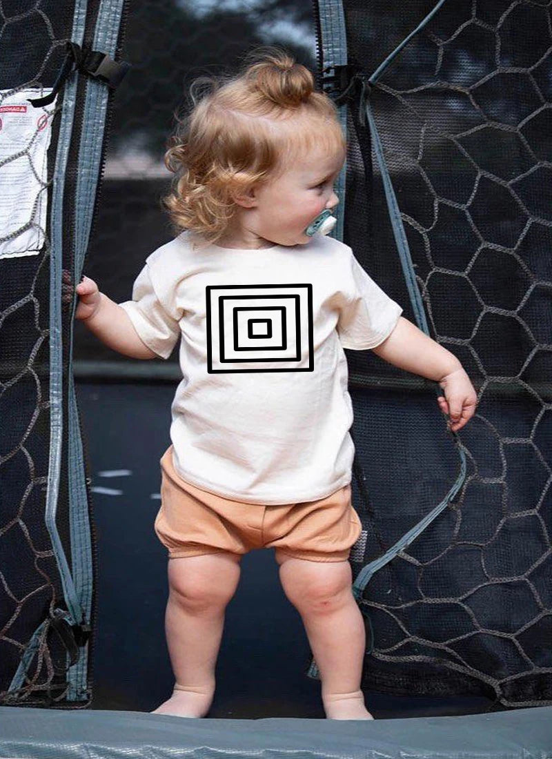 3 Colors Summer Children's T-shirt 100% Cotton Skull Print Boys T Shirt Girl Birthday T-shirt Gift Boy Clothes 2-10 Years 2021
