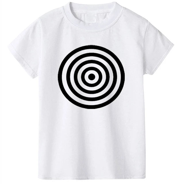 3 Colors Summer Children's T-shirt 100% Cotton Skull Print Boys T Shirt Girl Birthday T-shirt Gift Boy Clothes 2-10 Years 2021