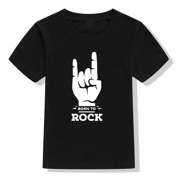 3 Colors Summer Children's T-shirt 100% Cotton Skull Print Boys T Shirt Girl Birthday T-shirt Gift Boy Clothes 2-10 Years 2021