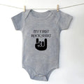 Newborn Baby Short Sleeve Cotton Baby Bodysuit Cute Baby Boy Clothes Jumpsuit Infant Outfit Baby Body Rock 0-18 Months