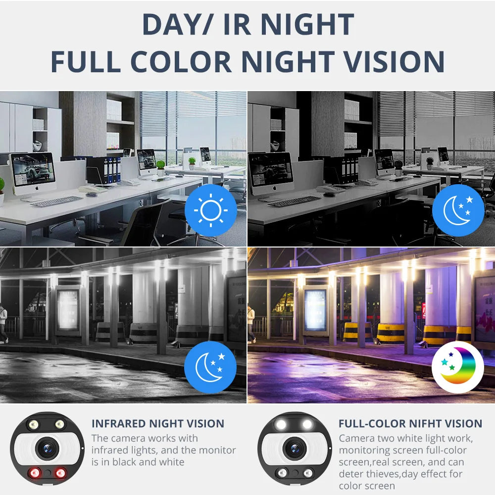 MISECU H.265 8CH 4K 5MP POE Camera Security System Outdoor 8MP Human Detect CCTV Surveillance Protection Color Night Vision P2P