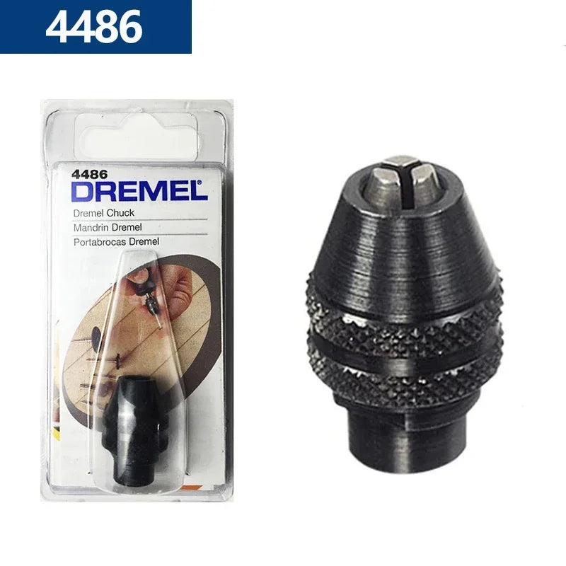 Dremel Accessories for Rotary Tool 4486 Keyless Chuck 225-1 Flexible Shaft 575 Right Angle Adapter 678-1 Guideway Pro Attachment