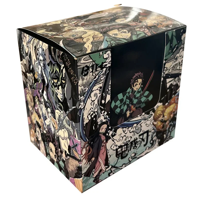 New Original Demon Slayer Cards Infinite Train SSP Card Diamond Rare Card Tanjirou Kamado Nezuko Character Collection Card