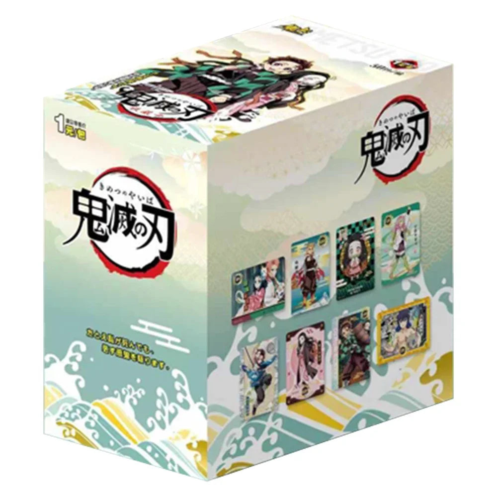 New Original Demon Slayer Cards Infinite Train SSP Card Diamond Rare Card Tanjirou Kamado Nezuko Character Collection Card