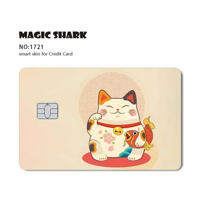 Hot Sale Yogioh Spongbob Food Coupon Mexico Money Super Mario No Fade Skin Sticker Film for Credit Card Debit Card