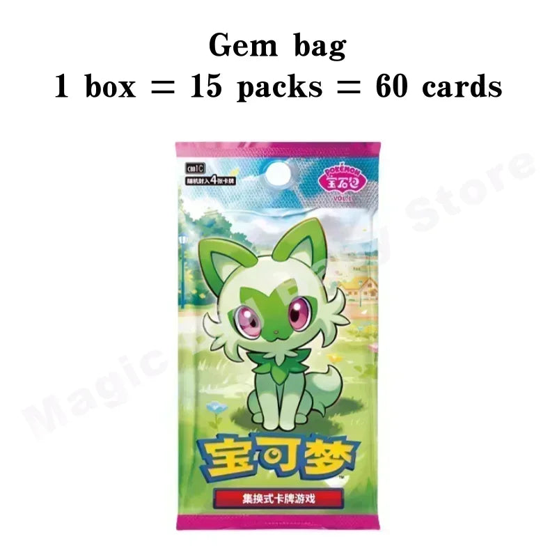 Original Genuine Pokemon Trading PTCG Cards Chinese 9.0 Zhu&Purple Collected 151 Trip Open From Eternity Booster Pack Child Gift