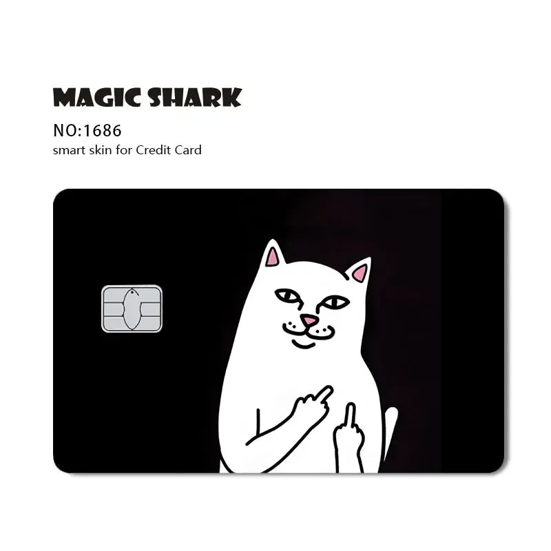 Hot Sale Yogioh Spongbob Food Coupon Mexico Money Super Mario No Fade Skin Sticker Film for Credit Card Debit Card