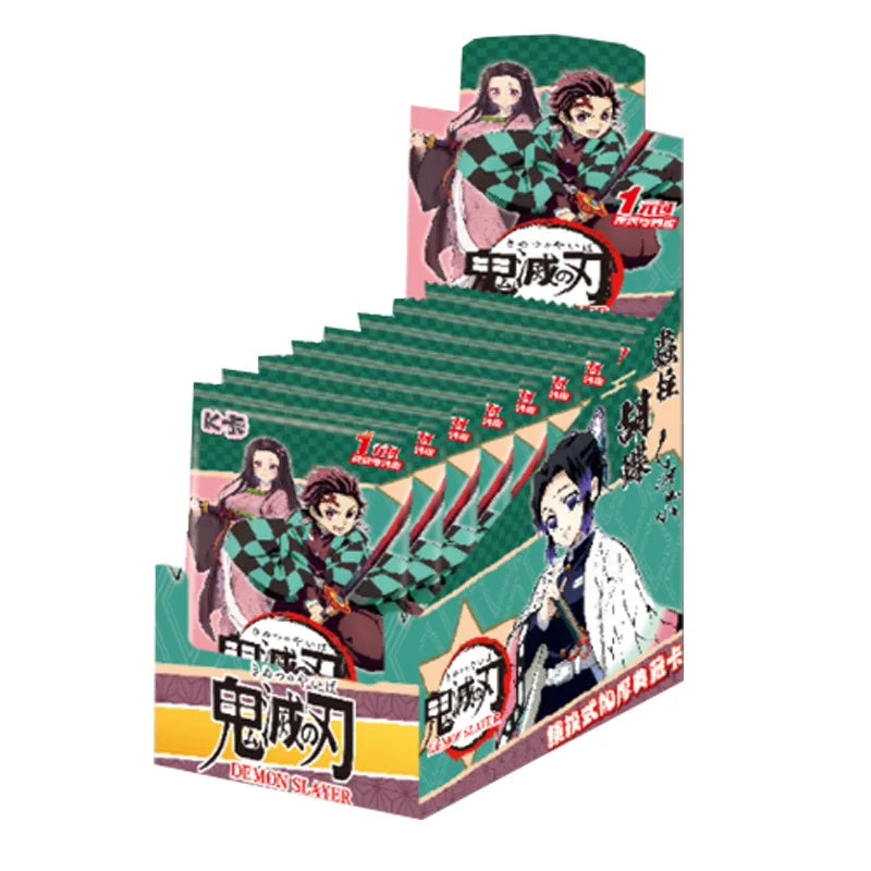 New Original Demon Slayer Cards Infinite Train SSP Card Diamond Rare Card Tanjirou Kamado Nezuko Character Collection Card