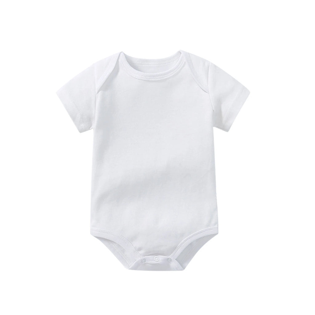10 Pcs Baby Bodysuits Newborn Jumpsuits Wholesale Summer Body Toddlers Jumpers Onesies Basic Solid Growings Grows Sleepsuits