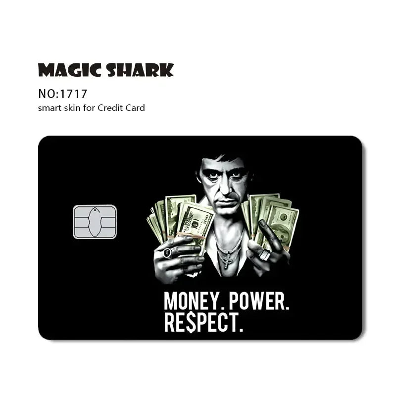 Hot Sale Yogioh Spongbob Food Coupon Mexico Money Super Mario No Fade Skin Sticker Film for Credit Card Debit Card