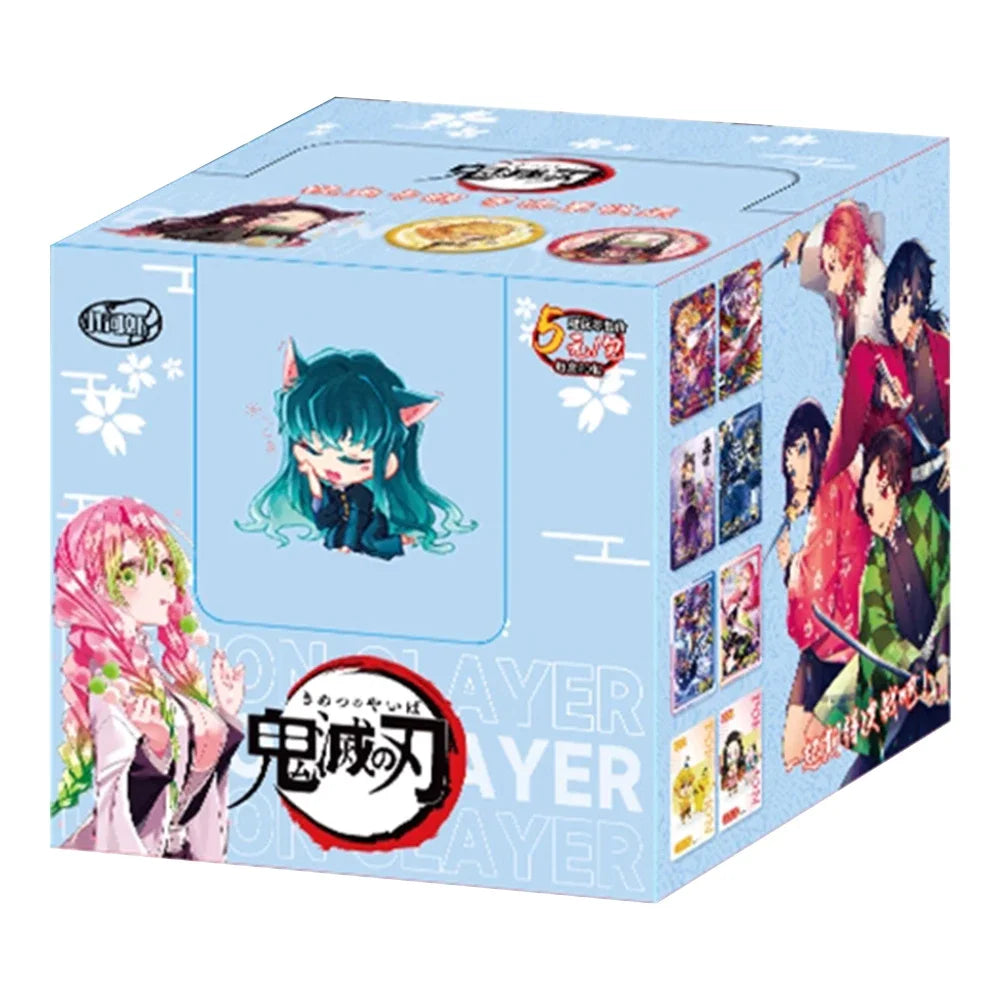 New Original Demon Slayer Cards Infinite Train SSP Card Diamond Rare Card Tanjirou Kamado Nezuko Character Collection Card