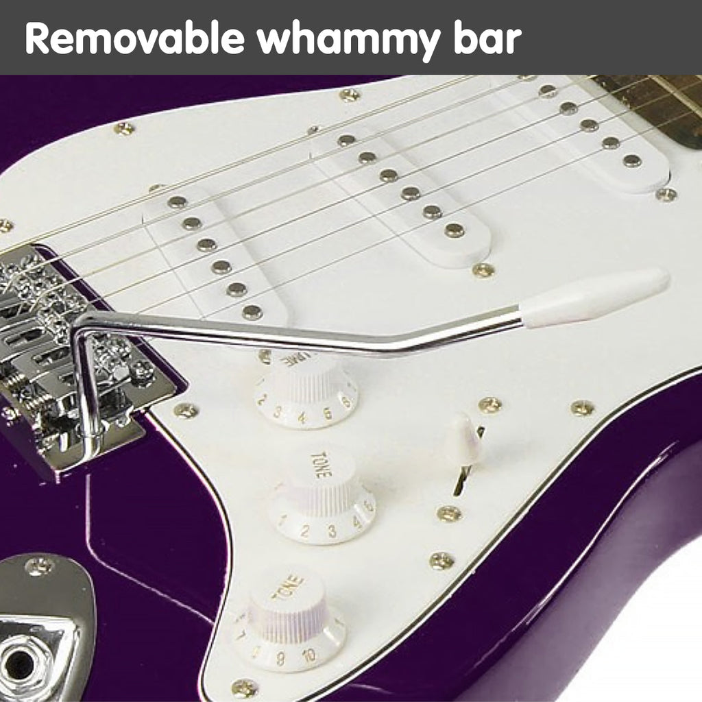 NNEDPE Karrera 39in Electric Guitar - Purple